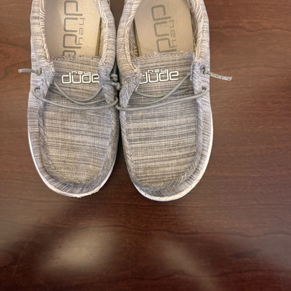 Hey Dude Wally Blend Linen youth shoe - Picture 5 of 6